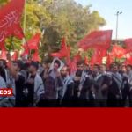 هیئت دانشجویی دانشگاه تهران راهی مقتل رهبر شهید شدند
