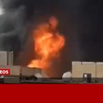 تصاویری از آتش‌سوزی در کارگاه فندک‌سازی شهرک نصیرآباد تهران