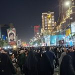 خیابان‌ امام رضا(ع) مملو از جمعیت زائران رضوی