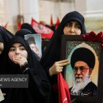 جلوه‌هایی از حضور پرشور قمی‌ها در چهلم تشییع قائد امت