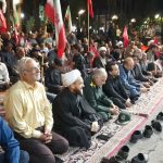 مراسم بزرگداشت چهلم تدفین رهبر شهید در خلیل‌آباد