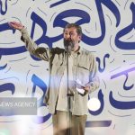 شعرخوانی احمد بابایی در اجتماع تجدید بیعت با امام زمان(عج) مشهد