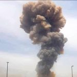 ببینید | شنیدن شدن صدای انفجار در شهرک صنعتی شمس آباد شهرستان ری