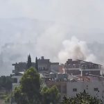ببینید |  حمله توپخانه اسرائیل به منطقه «بنی‌حیان» در جنوب لبنان