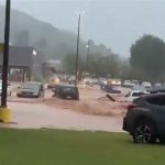 ببینید | مواجههٔ غرب آمریکا با یک سیل مرگبار