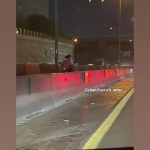 ببینید | لحظه تلخ سرقت تلفن همراه یک شهروند تهرانی در بزرگراه امام علی (ع)