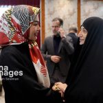 تصاویر | حضور دختر پزشکیان، همسر عراقچی و فاطمه مهاجرانی در یک نمایشگاه