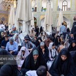 تشرف جمعی از افراد دارای معلولیت استان یزد به حرم مطهر امام رضا(ع)