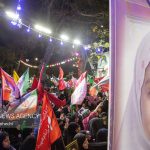 آیین وداع با پیکر شهیدان «محدثه خوش‌کام» و «حسنا بهنام اربابی» در مشهد
