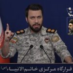 ببینید | هشدار سخنگوی قرارگاه مرکزی خاتم‌الانبیا: با ارتش آمریکا همکاری کنید باید منتظر عواقب خطرناکش باشید