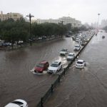 ببینید | تبدیل خیابان های مکزیک به رودخانه بر اثر بارش شدید باران